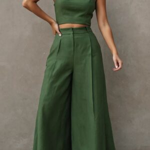 Ivy olive green women wear long